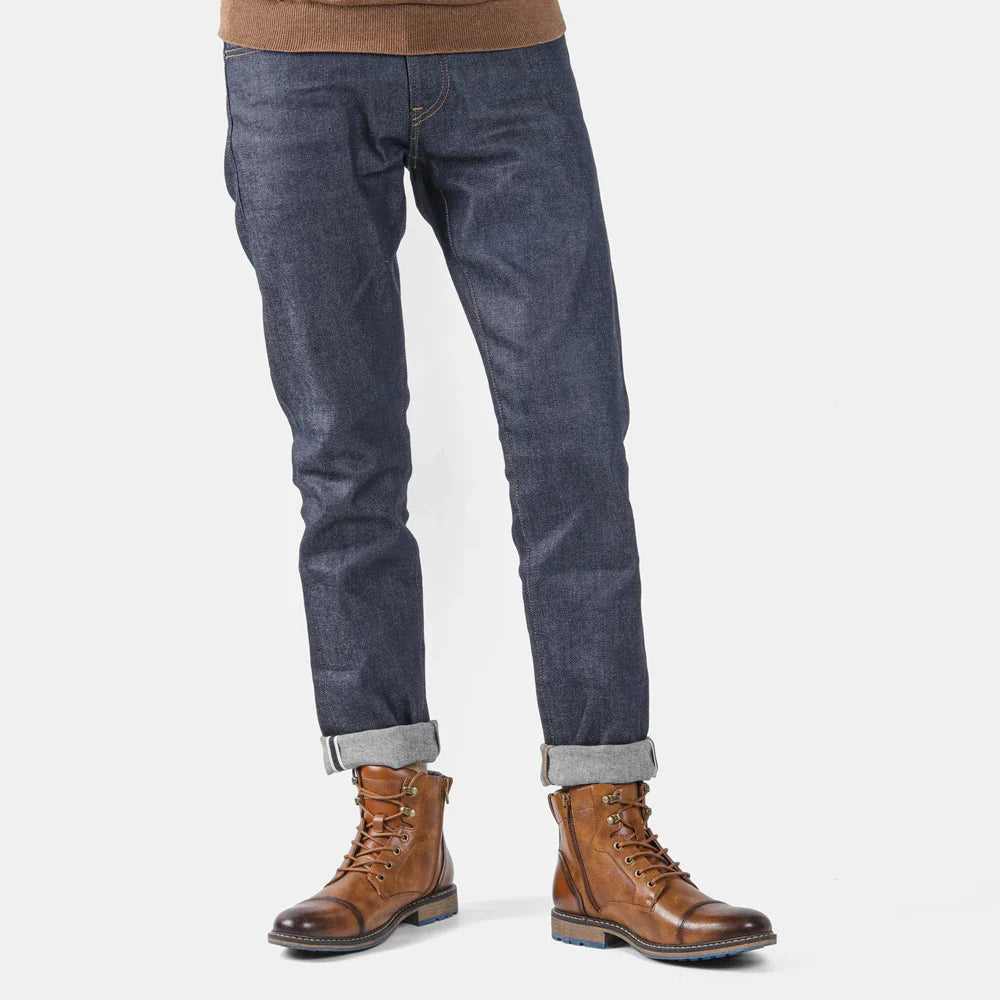 Bottines à lacets pour homme avec fermeture éclair latérale 7