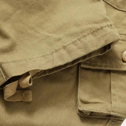 Homme Pantalon avec Poches Multiples et Structure de Ceinture