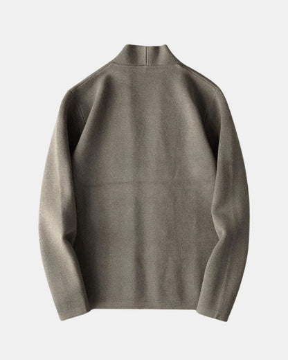 Cardigan en tricot à col en V et boutons pour homme 4
