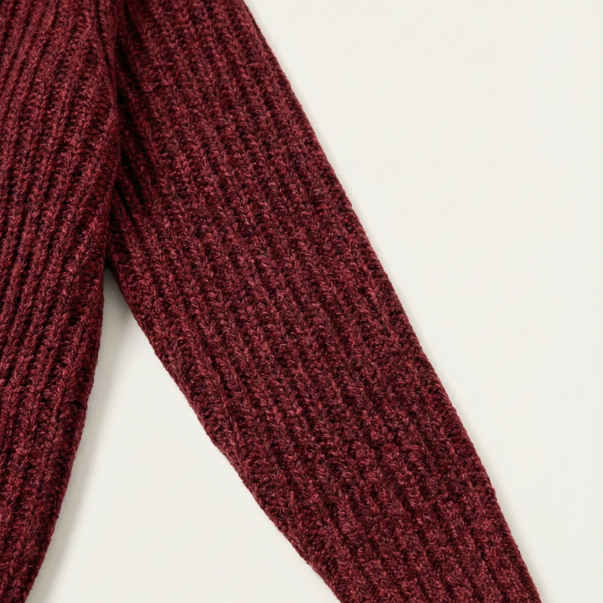 Cardigan homme en maille épaisse avec col châle 14