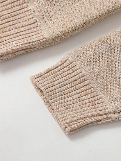 Cardigan zippé en maille côtelée pour homme 10