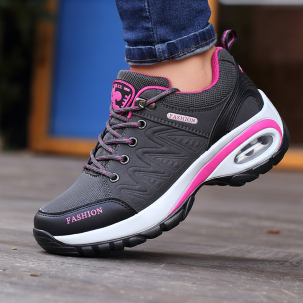 Chaussures de randonnée pour femmes avec laçage et semelle profilée 3