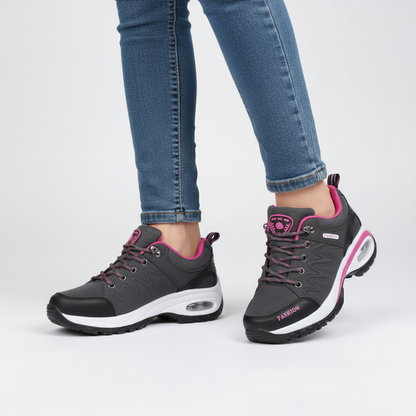 Chaussures de randonnée pour femmes avec laçage et semelle profilée 4