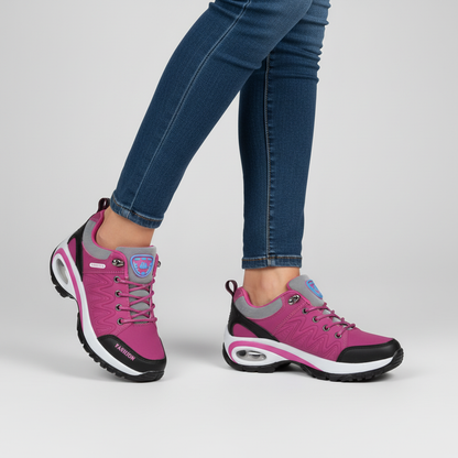 Chaussures de randonnée pour femmes avec laçage et semelle profilée 5