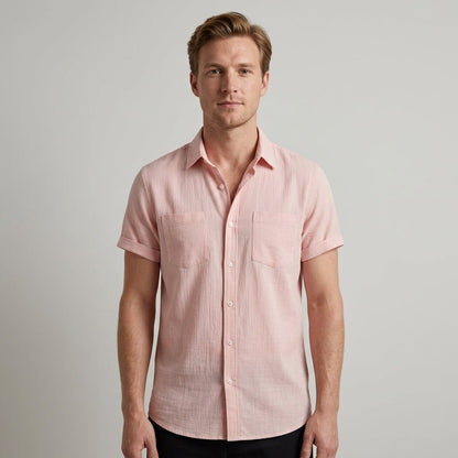 Chemise à manches courtes pour homme 4