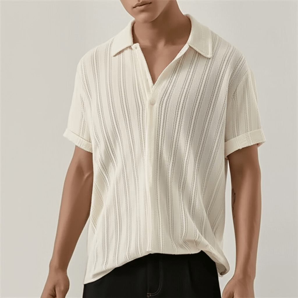Chemise à manches courtes pour homme 5