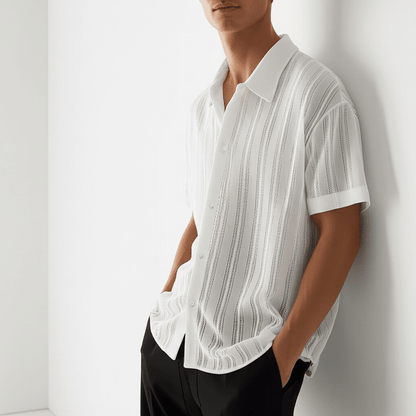 Chemise à manches courtes pour homme 8