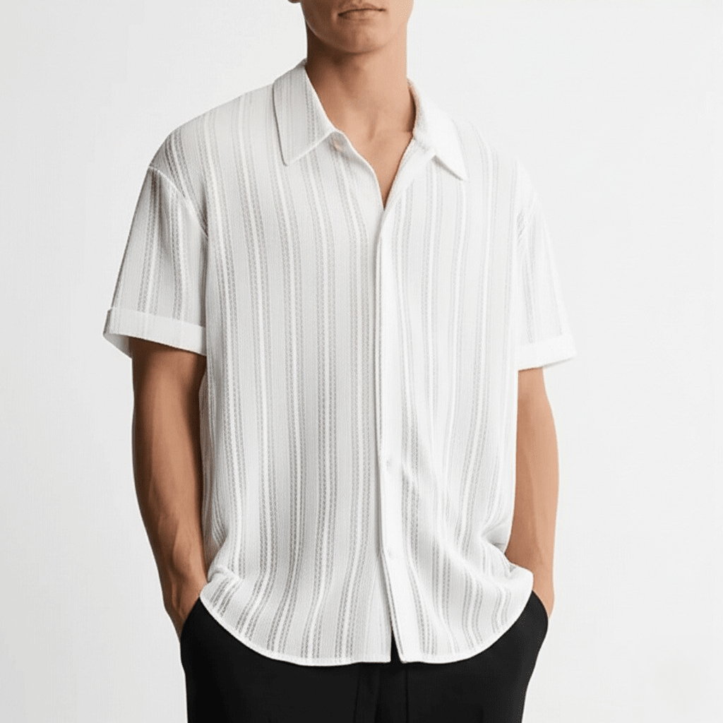 Chemise à manches courtes pour homme 9