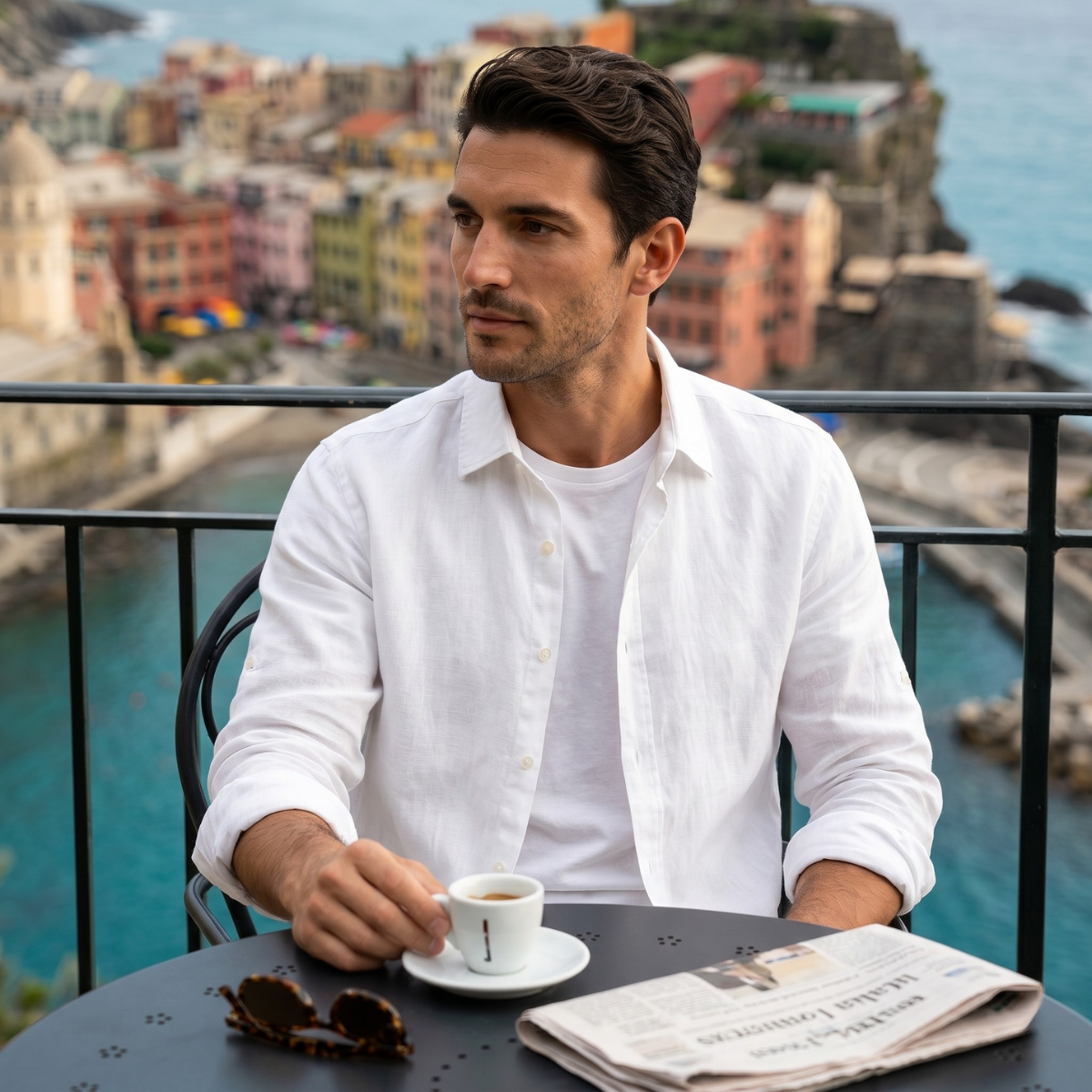 Chemise à manches longues pour homme 12