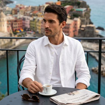 Chemise à manches longues pour homme 12