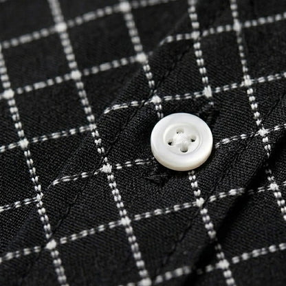 Chemise à manches longues pour homme avec imprimé géométrique 9