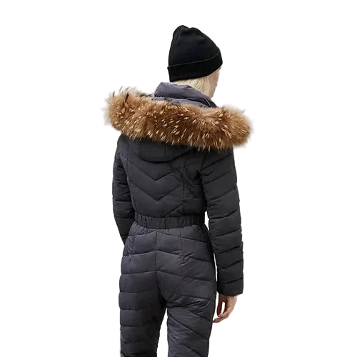 Combinaison De Ski Femme Capuche Ceinture-Gigié