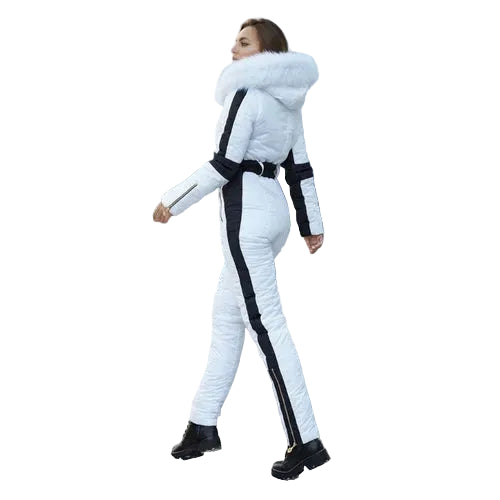 Combinaison De Ski Femme Capuche Ceinture-Gigié