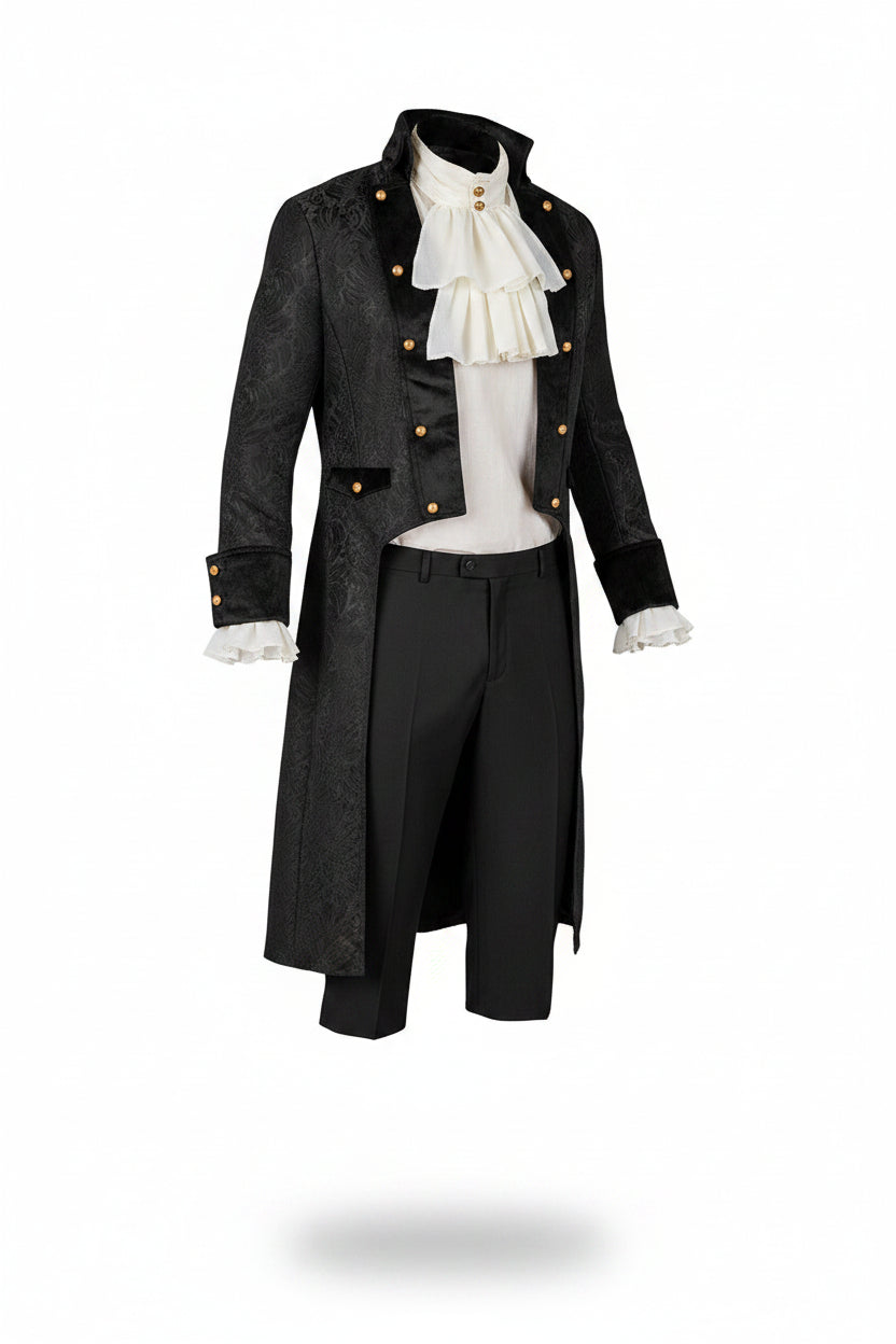 Costume d'Halloween queue-de-pie style victorien pour homme 2