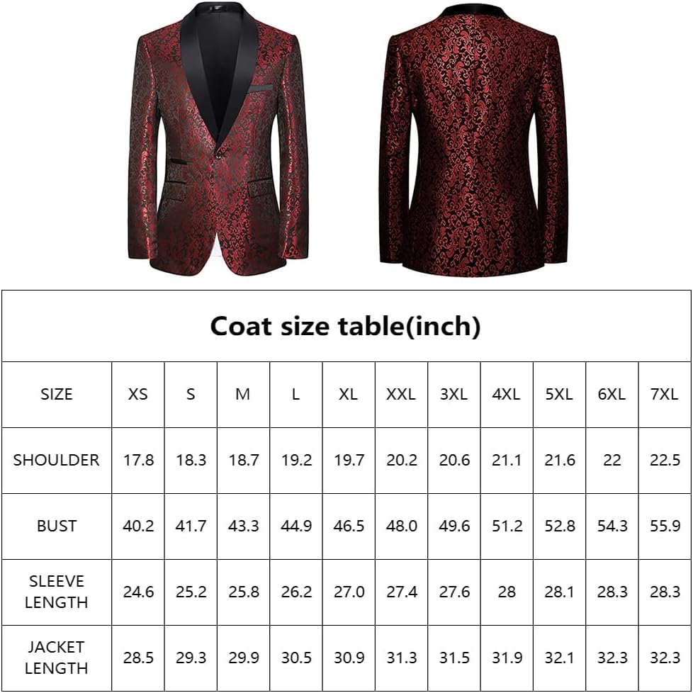 Costume homme à motifs avec veste et pantalon 11
