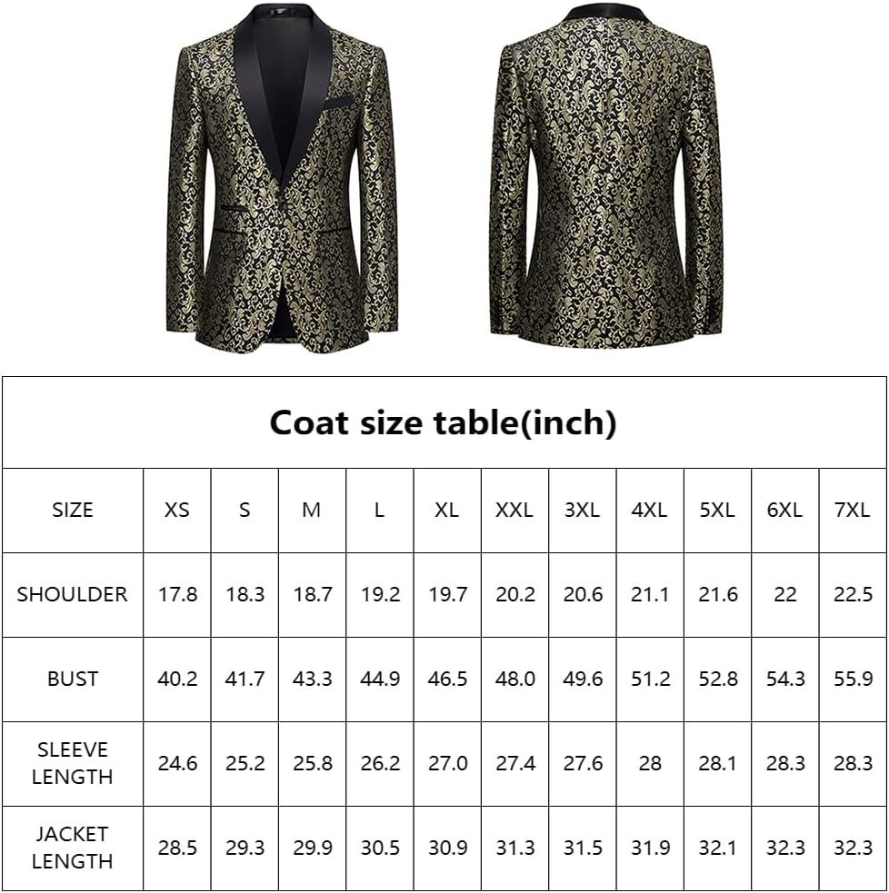 Costume homme à motifs avec veste et pantalon 17