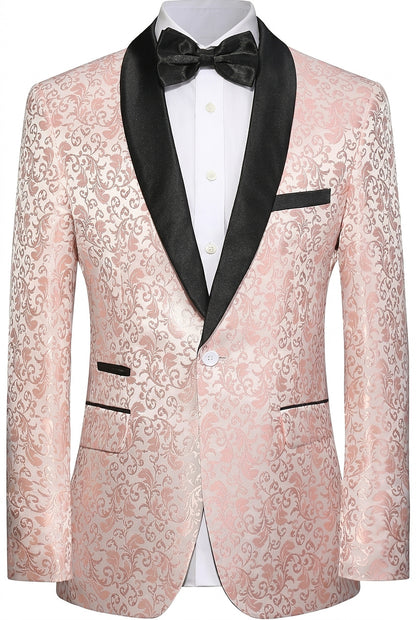 Costume homme à motifs avec veste et pantalon 2