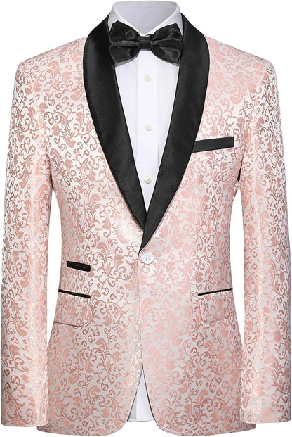 Costume homme à motifs avec veste et pantalon 24