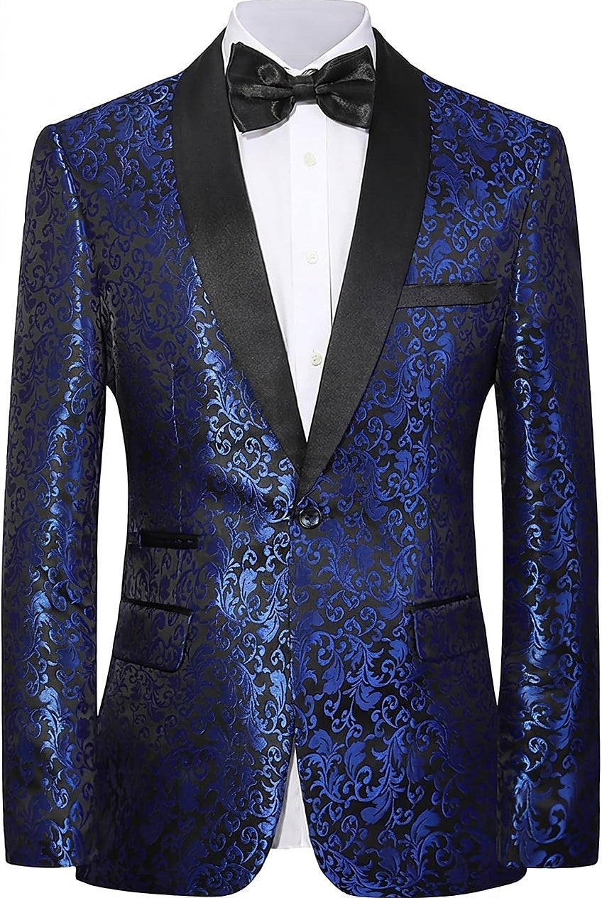 Costume homme à motifs avec veste et pantalon 35