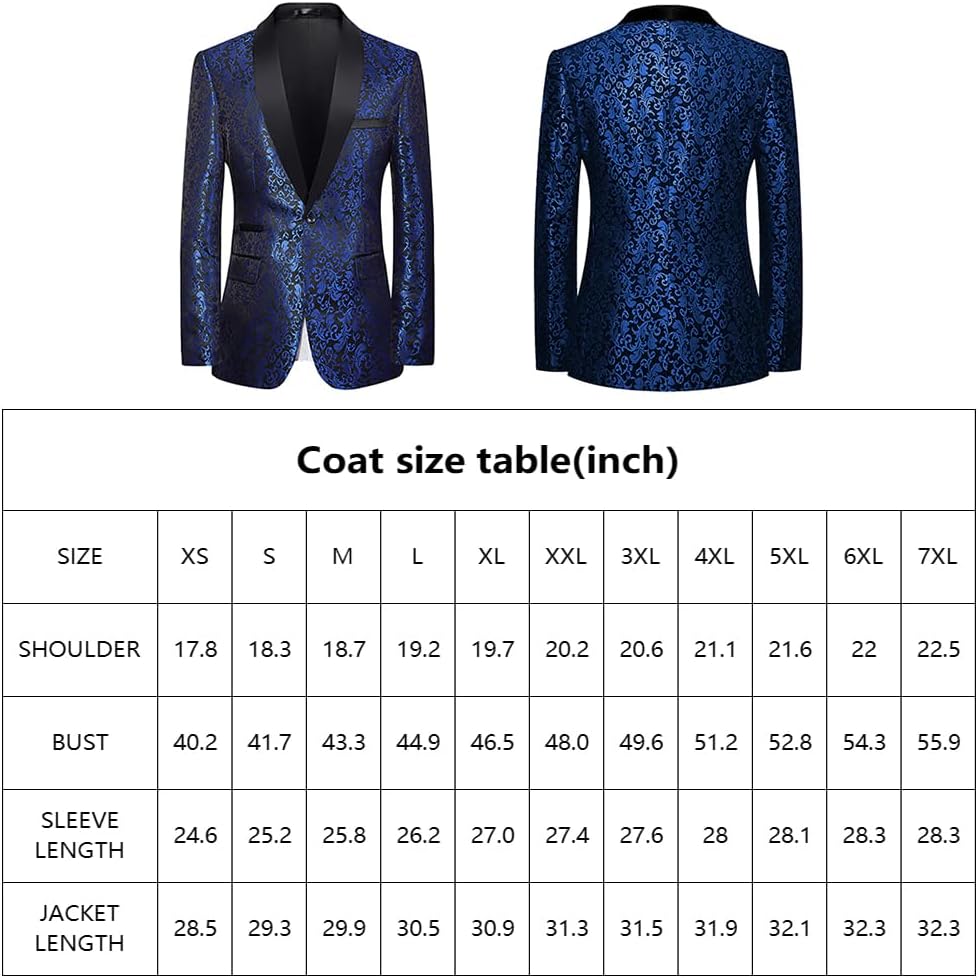 Costume homme à motifs avec veste et pantalon 39