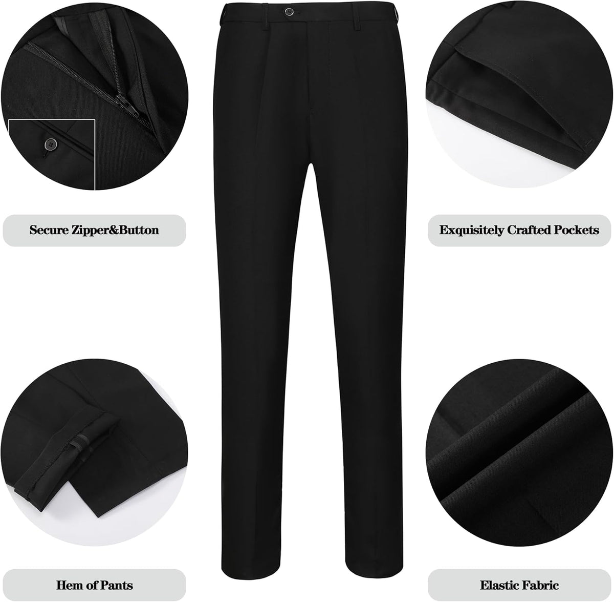 Costume homme à motifs avec veste et pantalon 4