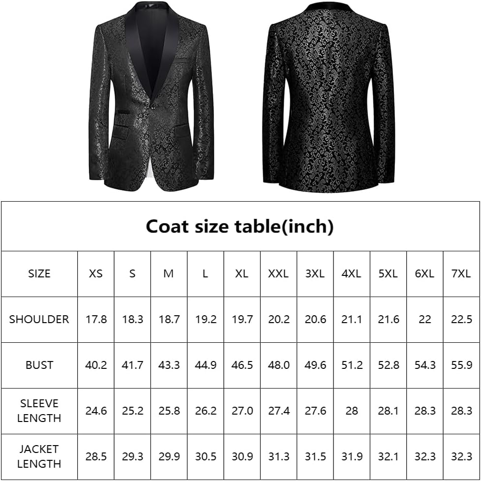 Costume homme à motifs avec veste et pantalon 50