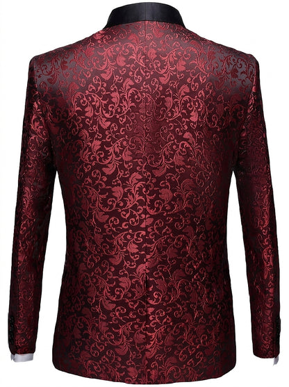 Costume homme à motifs avec veste et pantalon 8