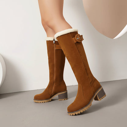 Bottes pour Femme avec détail de boucle