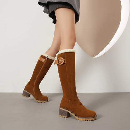 Bottes pour Femme avec détail de boucle