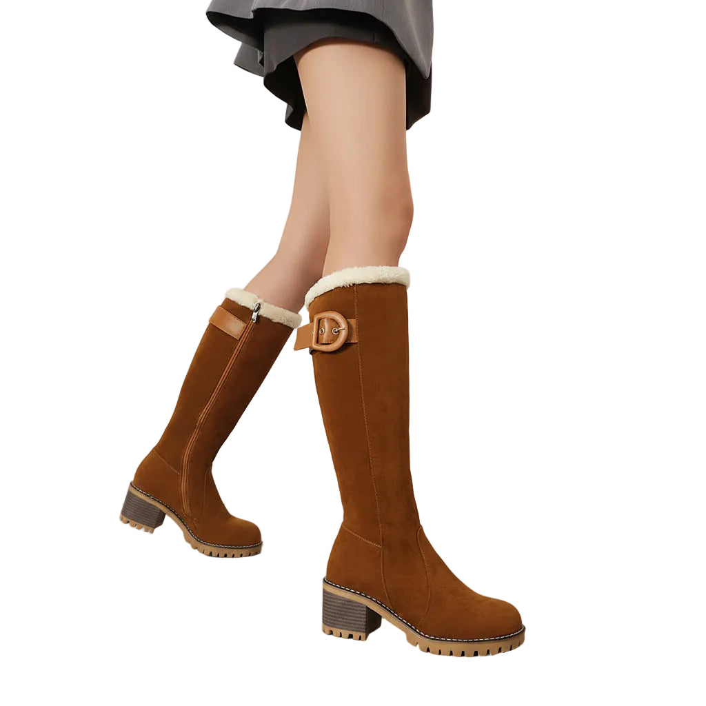 Bottes pour Femme avec détail de boucle