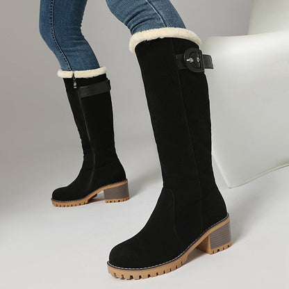 Bottes pour Femme avec détail de boucle