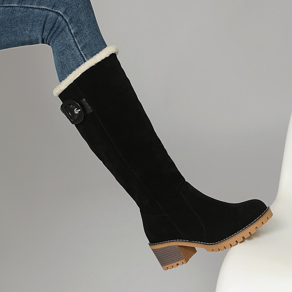 Bottes pour Femme avec détail de boucle