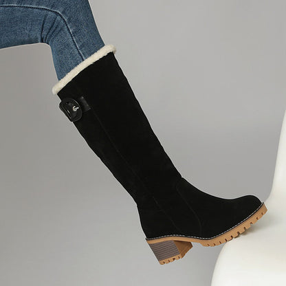 Bottes pour Femme avec détail de boucle