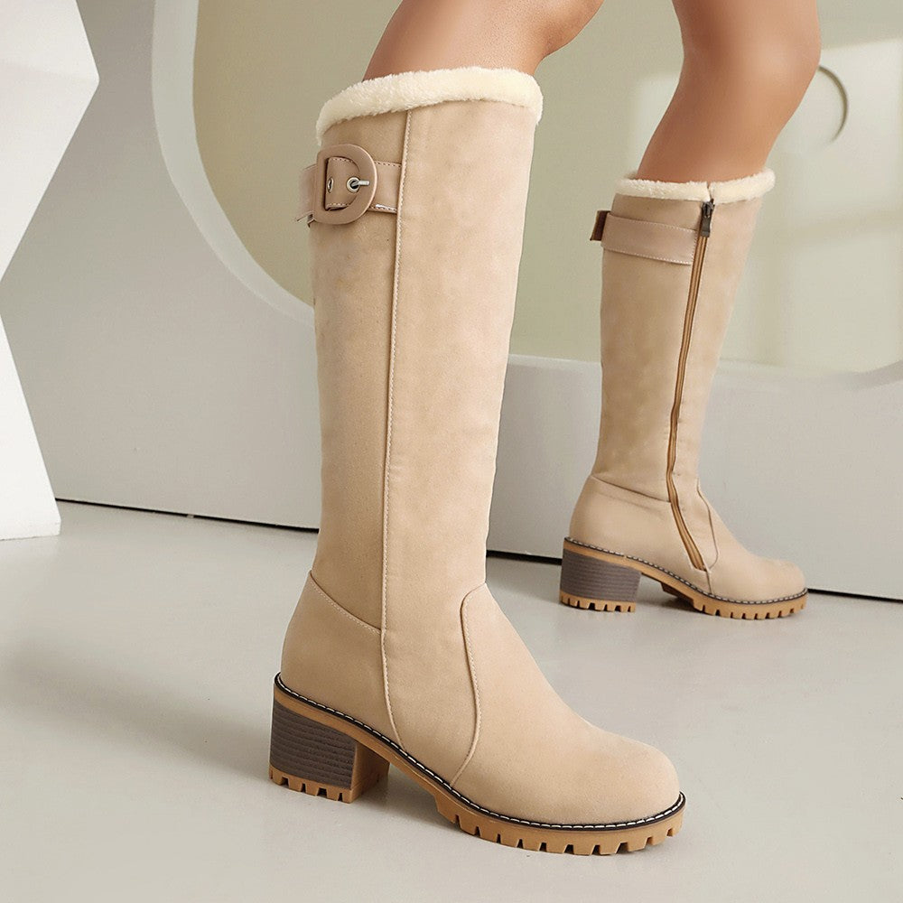 Bottes pour Femme avec détail de boucle