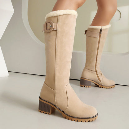 Bottes pour Femme avec détail de boucle
