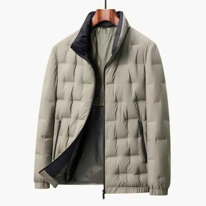 Doudoune matelassée pour homme à col montant 2