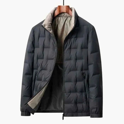 Doudoune matelassée pour homme à col montant 3
