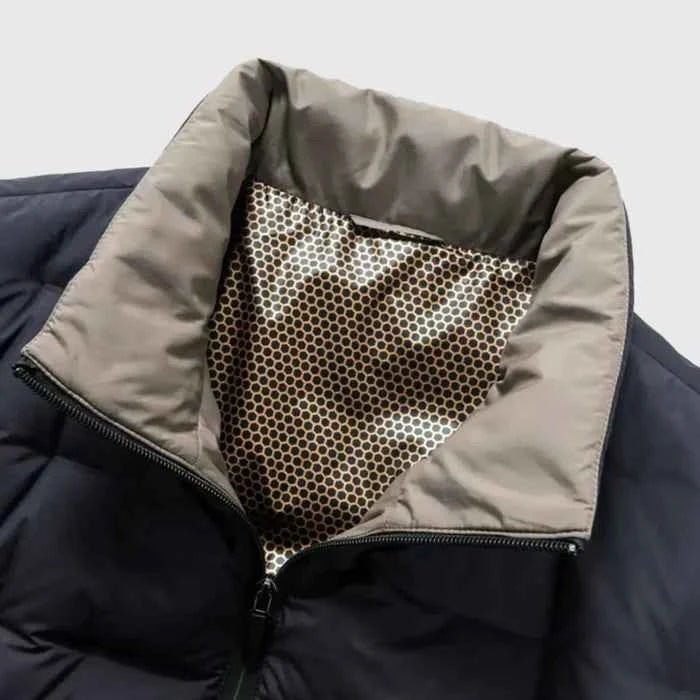 Doudoune matelassée pour homme à col montant 6