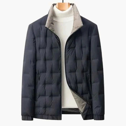 Doudoune matelassée pour homme à col montant 7