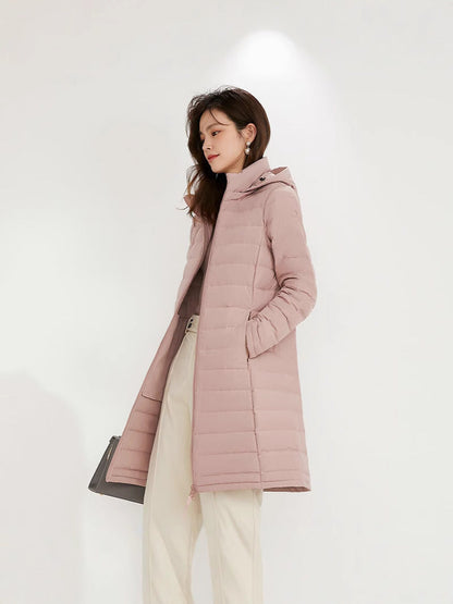 Doudoune pour femme avec capuche et fermeture éclair 3