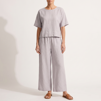 Ensemble coordonné pour femme avec imprimé cernes d'arbre 10