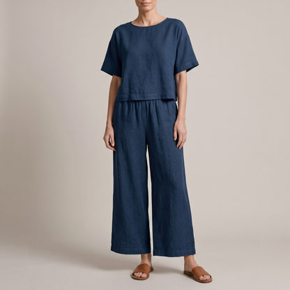 Ensemble coordonné pour femme avec imprimé cernes d'arbre 13
