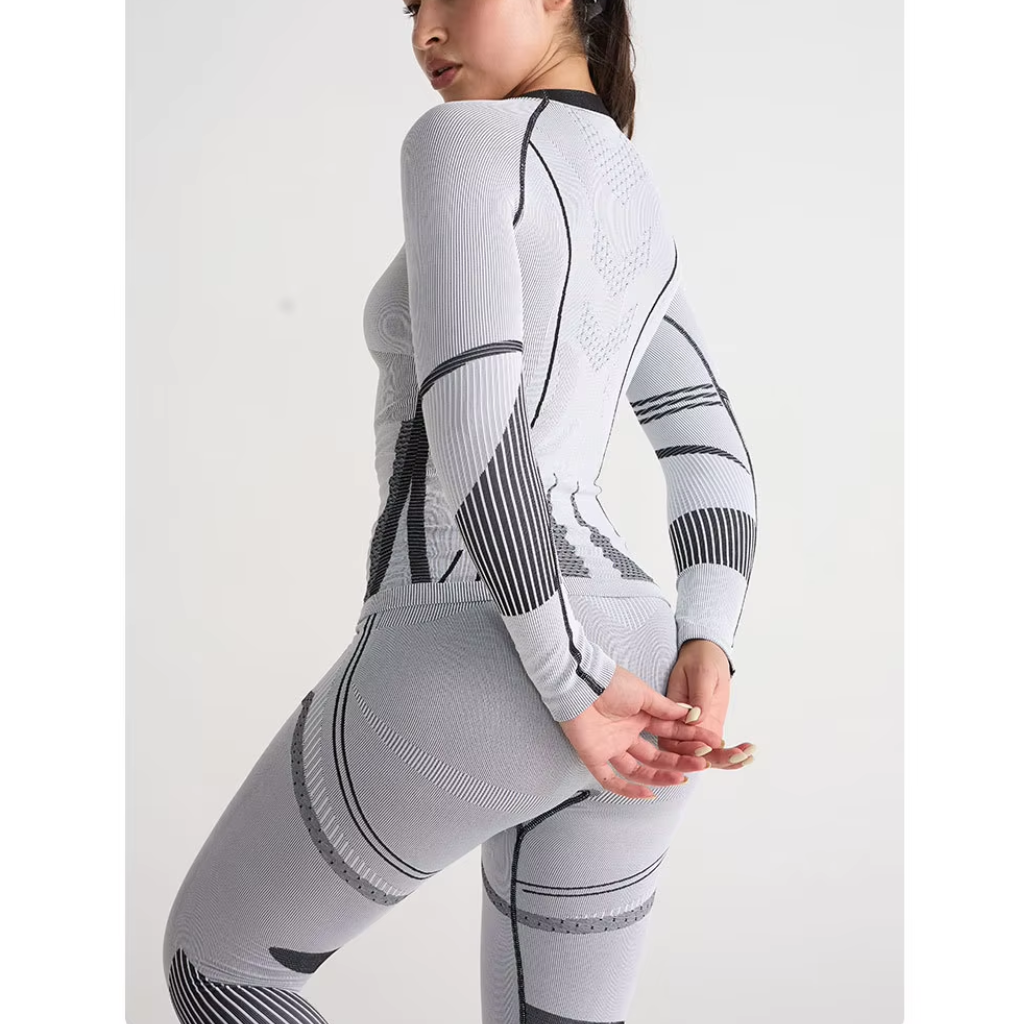 Ensemble de couche de base à manches longues pour femme 5