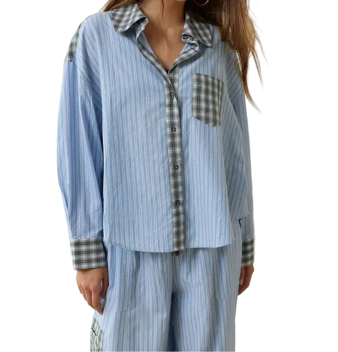 Ensemble Pantalon Femme 2 Pièces À Carreaux-Gigié