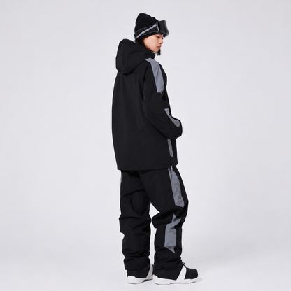 Ensemble de ski unisexe à capuche et demi-zip 11