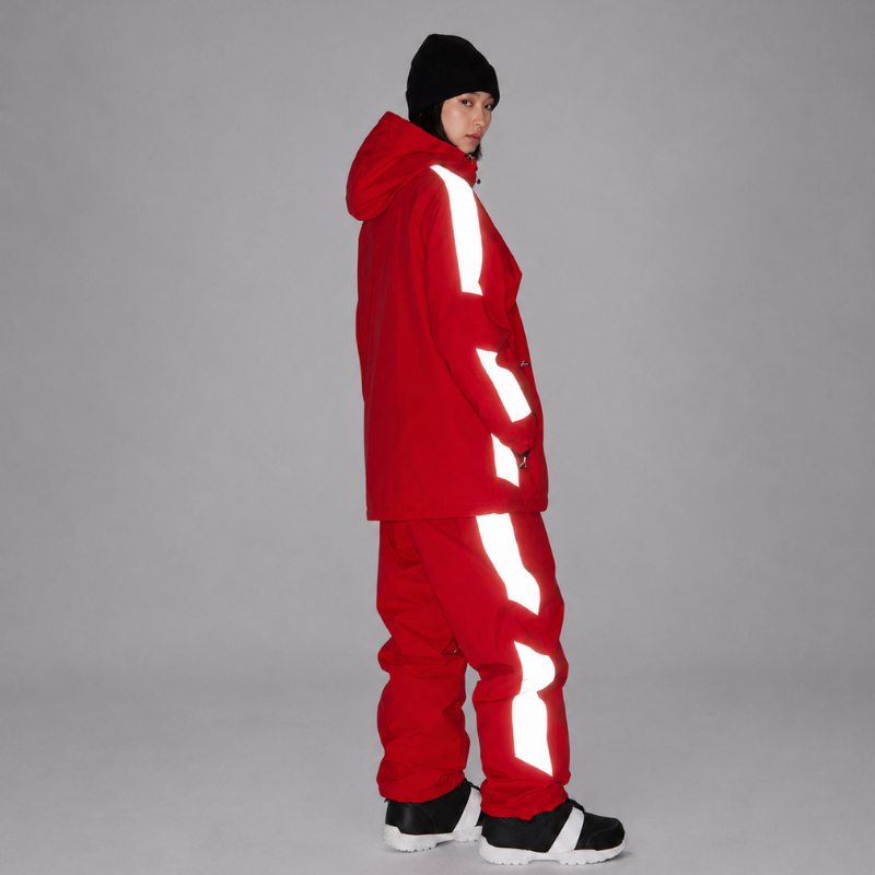 Ensemble de ski unisexe à capuche et demi-zip 5