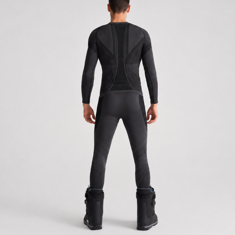 Ensemble de sous-vêtements techniques à manches longues pour homme 2