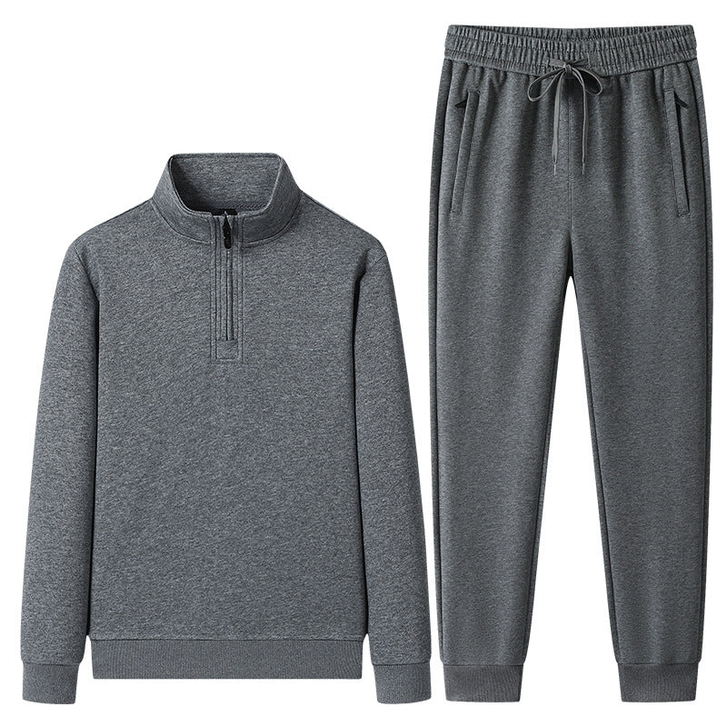 Ensemble pull zippé et pantalon de jogging pour homme 12