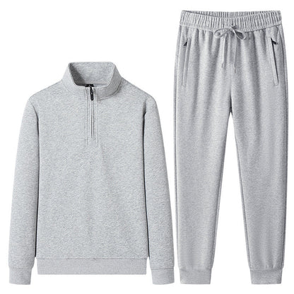 Ensemble pull zippé et pantalon de jogging pour homme 14