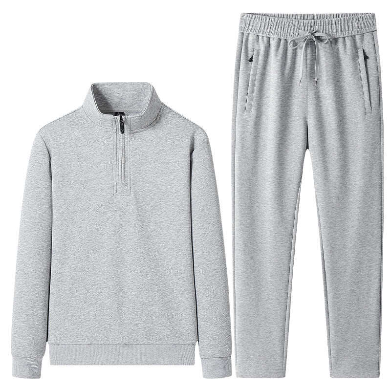 Ensemble pull zippé et pantalon de jogging pour homme 9